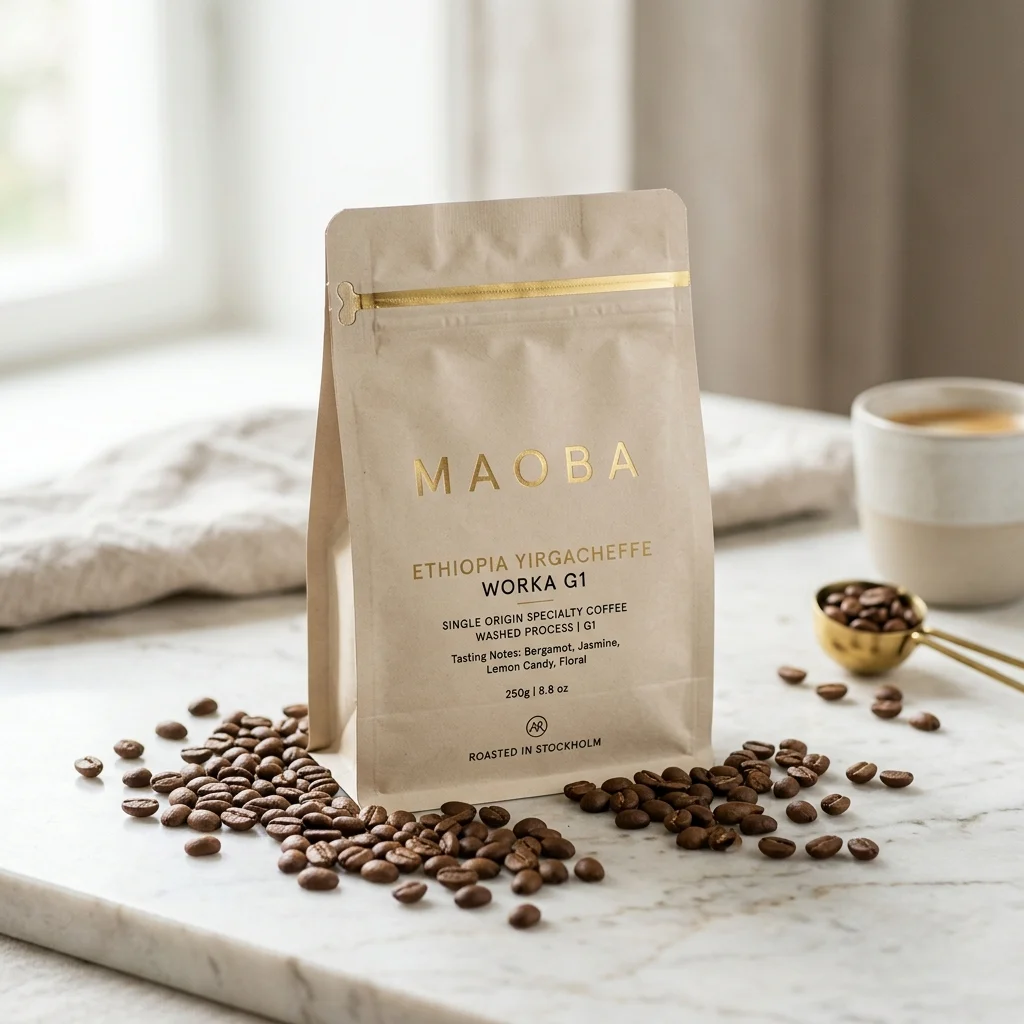 MaoBa Ethiopia Yirgacheffe Worka G1 Nordic Light Roast